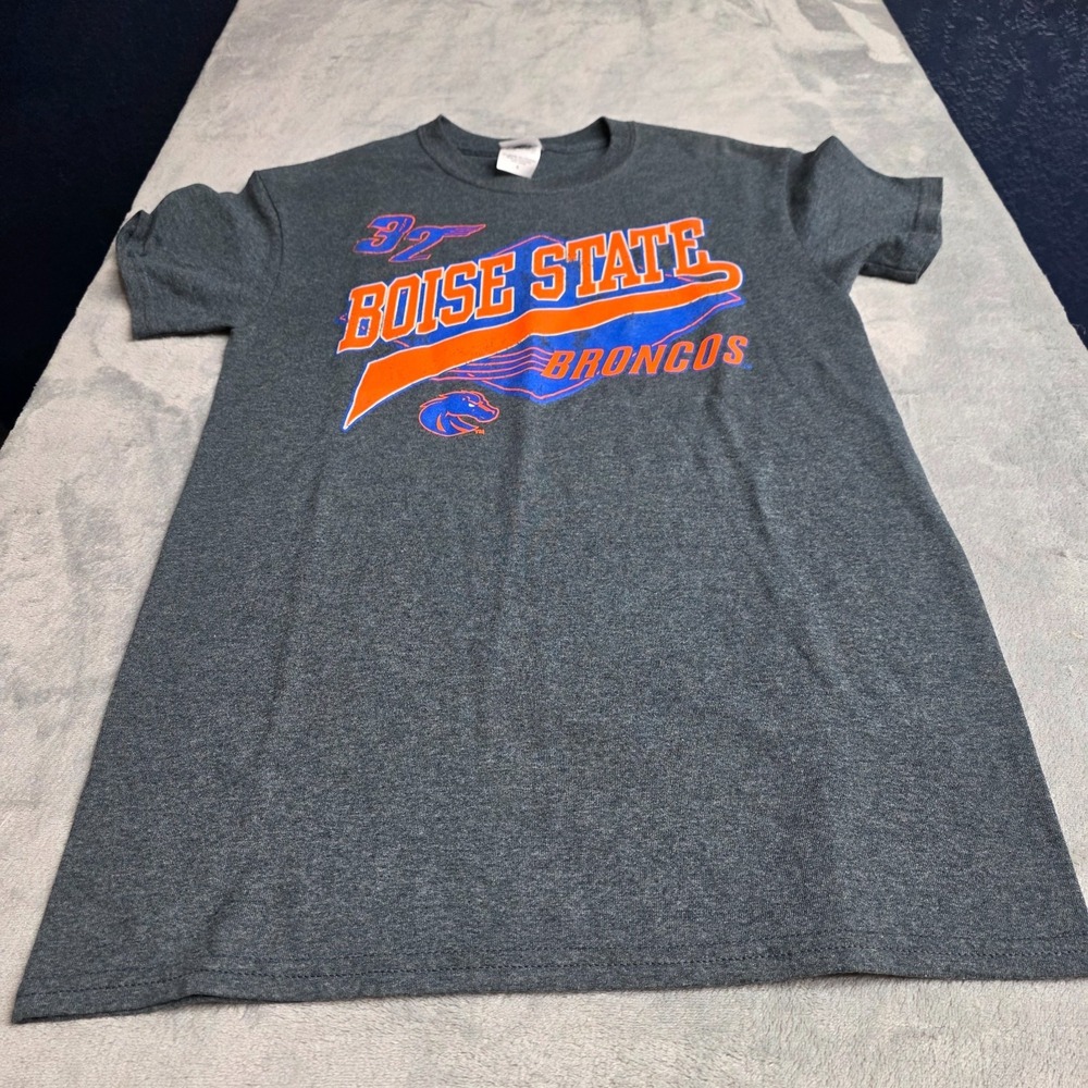 Boise State Broncos "EST 32 "‎ Adult Size S- Blue/Orange